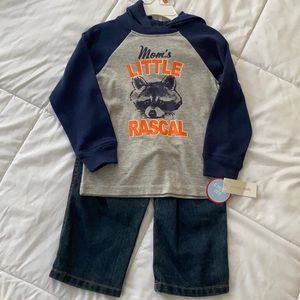 NWT Wonderkids Hoodie With Jeans